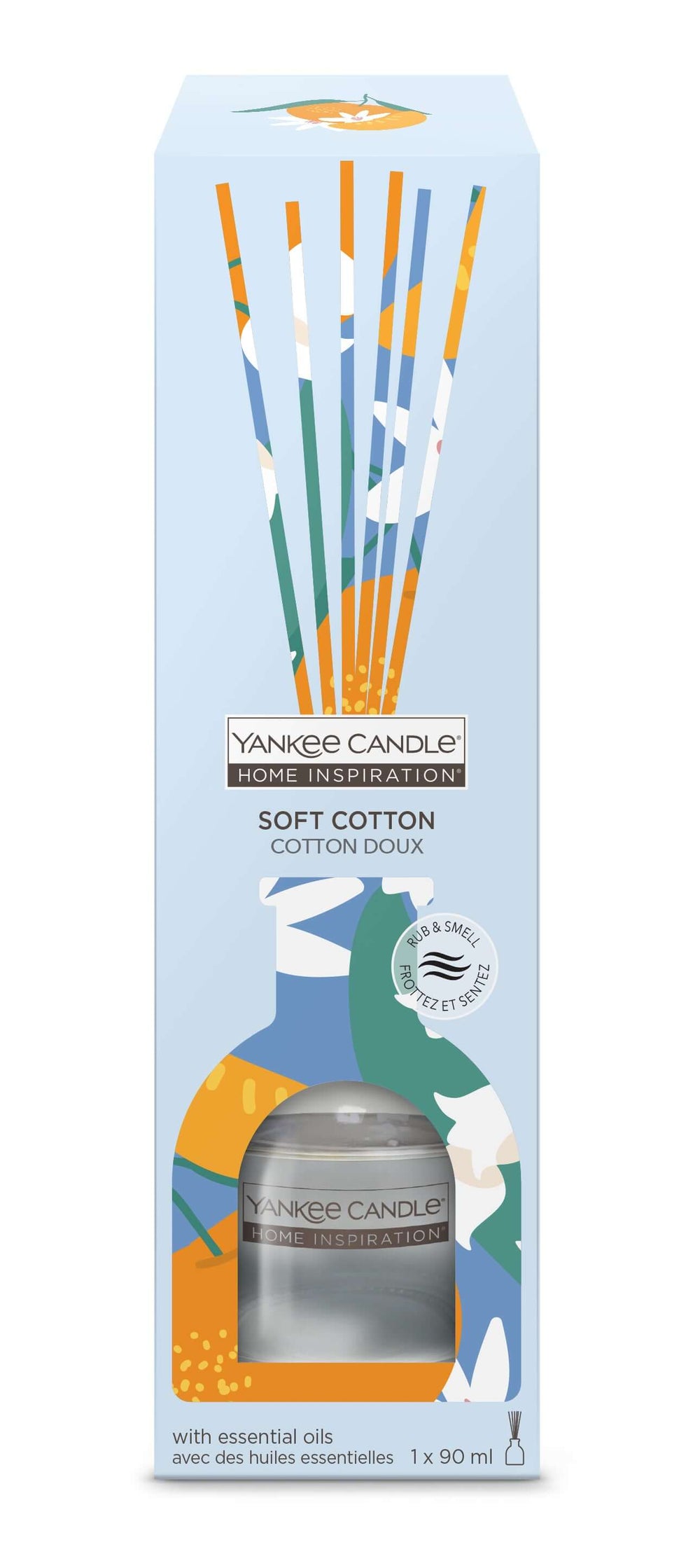 Yankee Candle Home Inspiration Soft Cotton Reed Diffuser