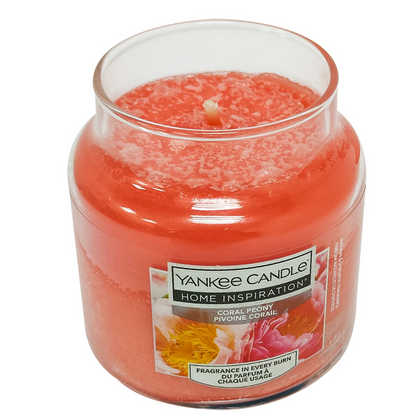 Coral Peony Small Jar